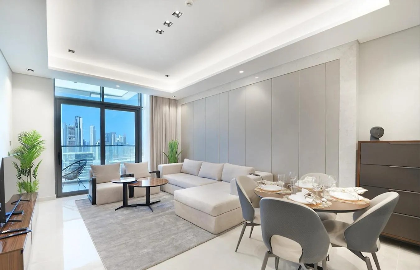 Easygo- Luxury 1Br With Burj Khalifa View And Lavish Amenities Apartment Dubai