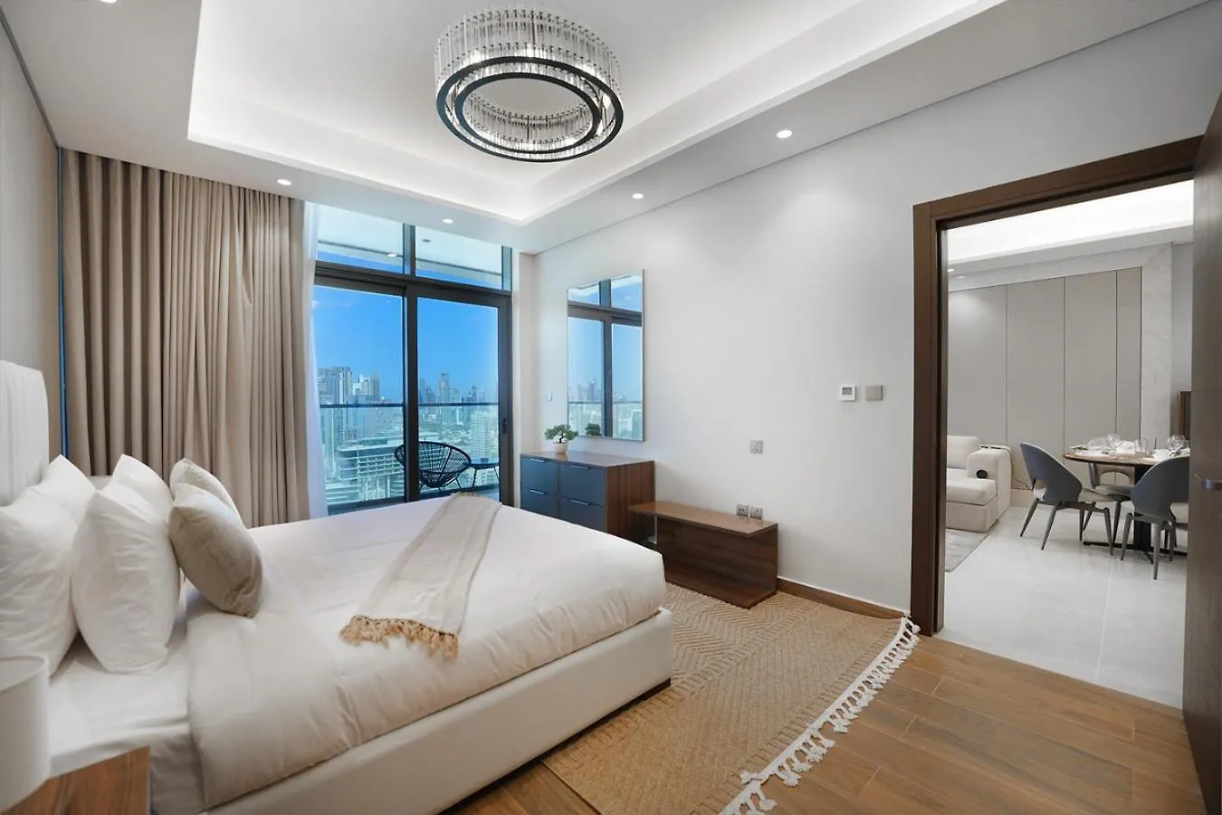 Easygo- Luxury 1Br With Burj Khalifa View And Lavish Amenities Apartman Dubaj