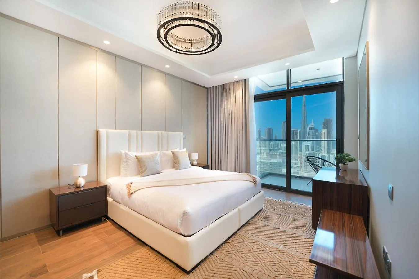 Easygo- Luxury 1Br With Burj Khalifa View And Lavish Amenities Apartman Dubaj 0*,