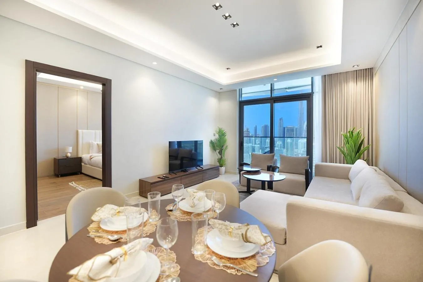 Easygo- Luxury 1Br With Burj Khalifa View And Lavish Amenities Apartman Dubaj 0*,  Egyesült Arab Emírségek